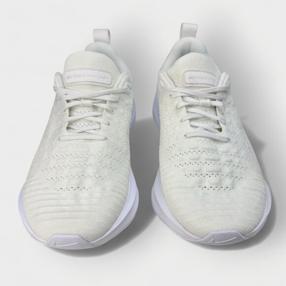 Nike React Infinity Run Flyknit 4 Wide Women’s 7 White FN0880-101 Running Shoe - Picture 3 of 13